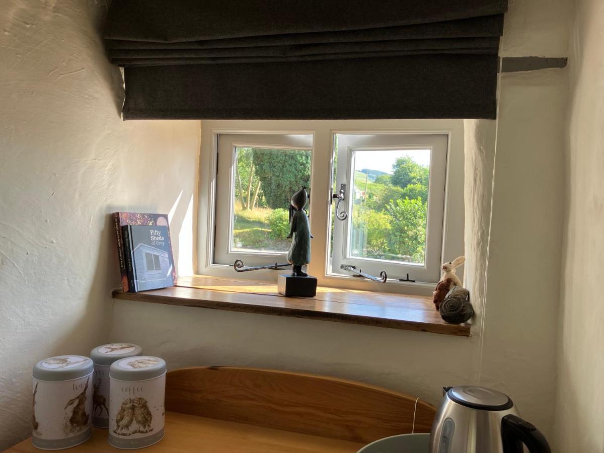 コーウェン Hares Hideaway At Coed Moelfa Bed & Breakfast エクステリア 写真