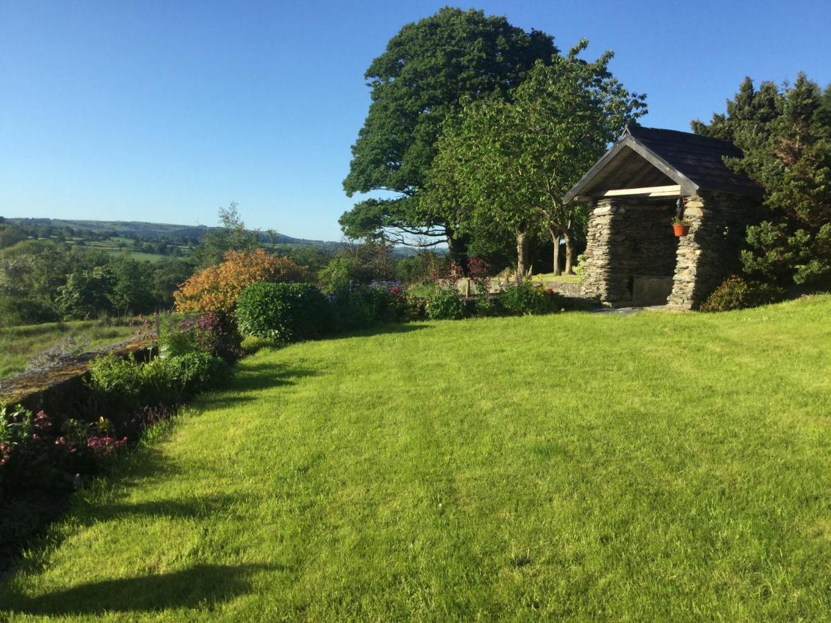 コーウェン Hares Hideaway At Coed Moelfa Bed & Breakfast エクステリア 写真